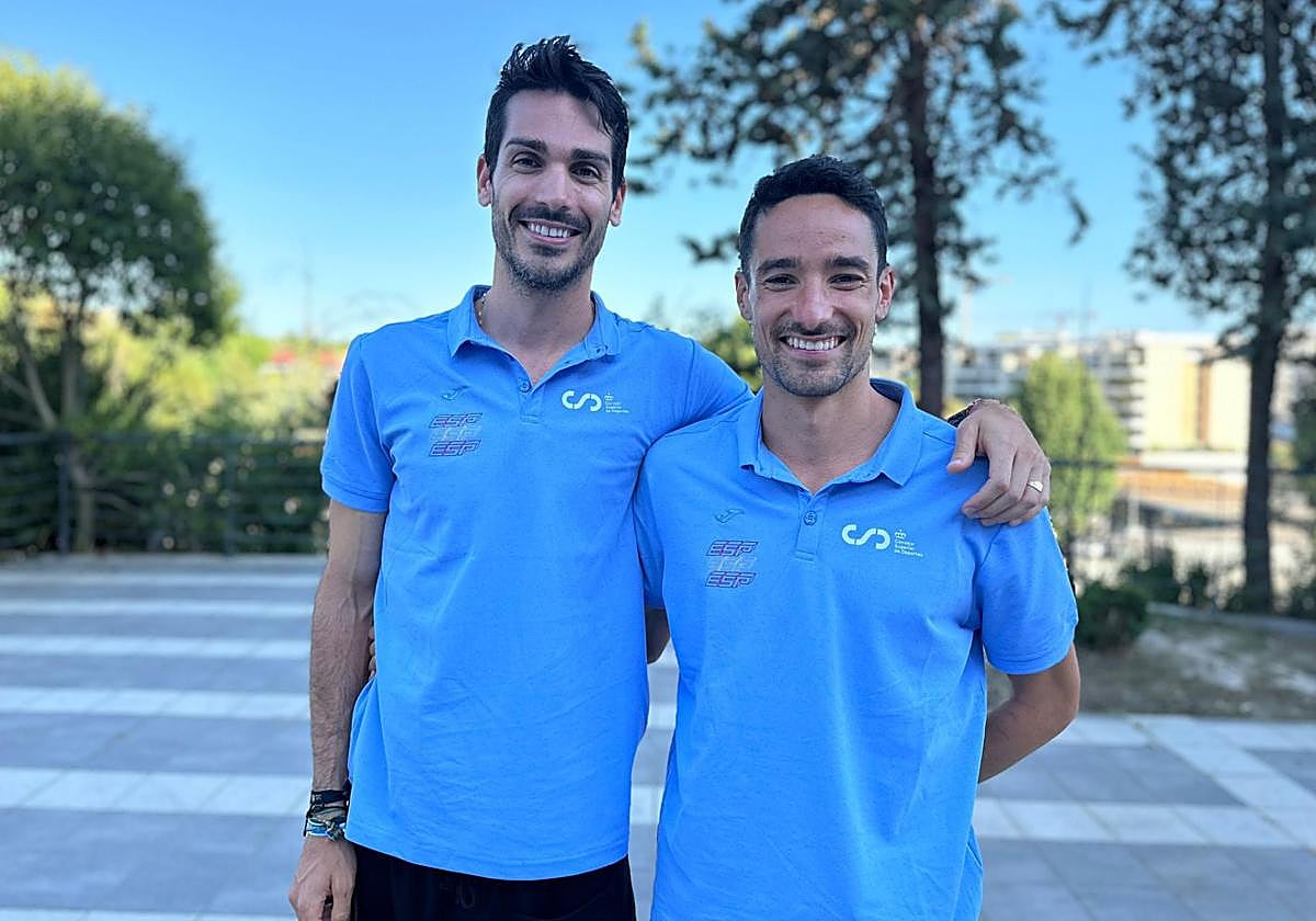 Alberto Amezcua e Ignacio Fontes, juntos este jueves en Roma.