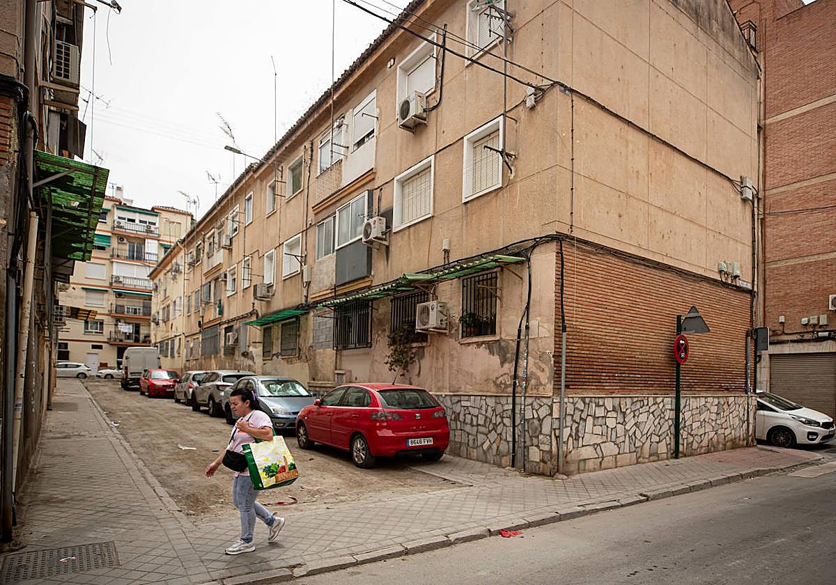 Algunos de los bloques del Zaidín que iban a ser objeto de la rehabilitación.