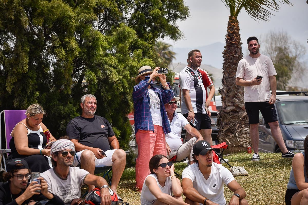 Las imágenes del Festival Aéreo de Motril y el ambiente en la playa