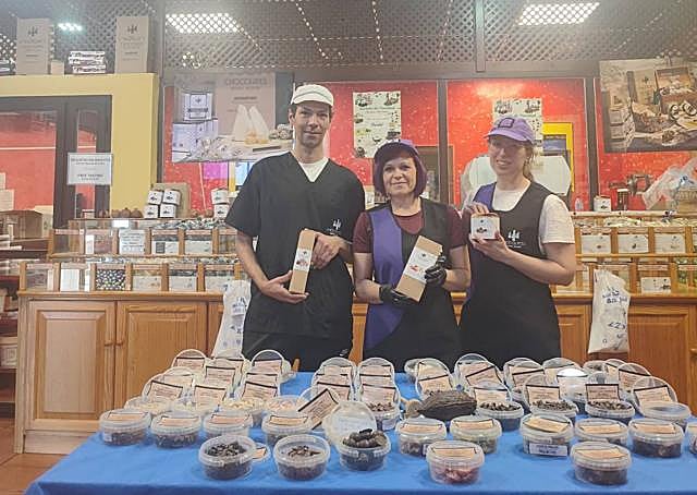 Trabajadores de Chocolate Sierra Nevada.