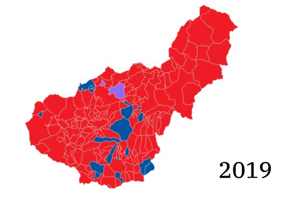 El voto de los grandes municipios da la victoria al PP en la provincia de Granada