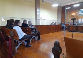 Sala de audiencias de Palacio de Justicia de Jaén.