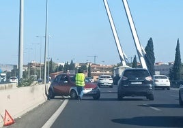 Accidente en la circunvalación este miércoles