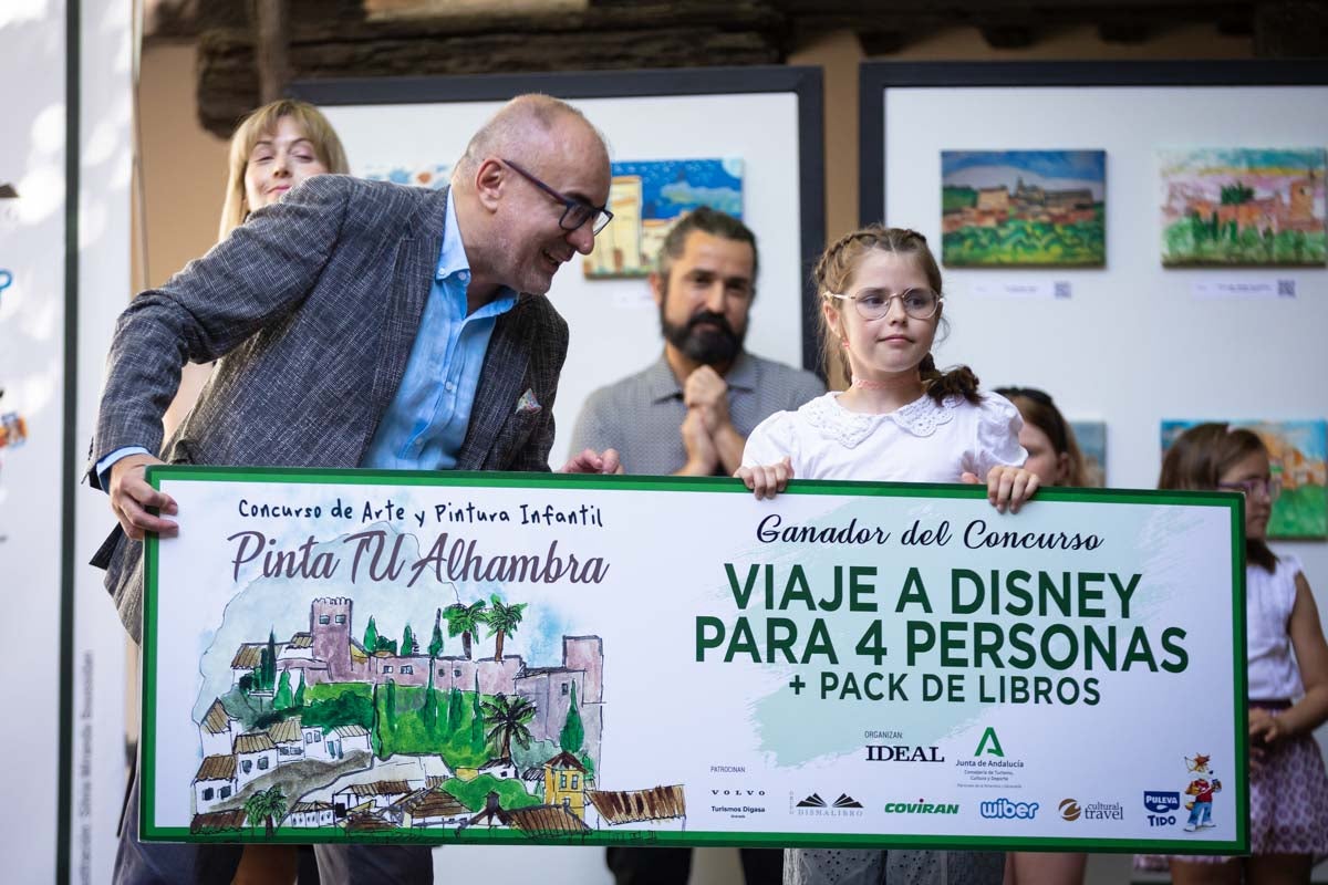 Las imágenes de los premios del concurso &#039;Pinta tu Alhambra&#039;