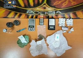 Material intervenido.