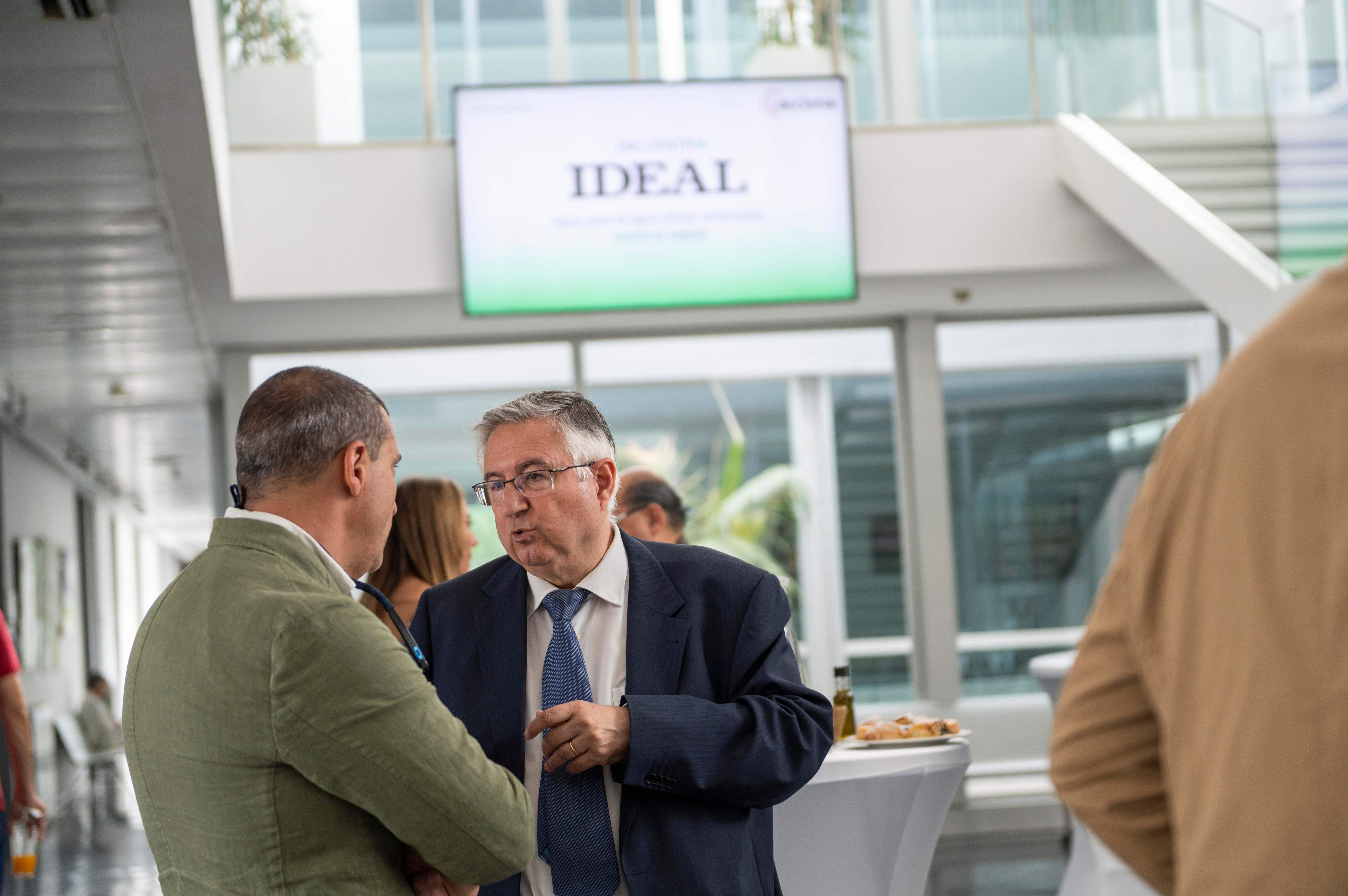 Las imágenes del encuentro de IDEAL y Acciona sobre el agua en la agricultura