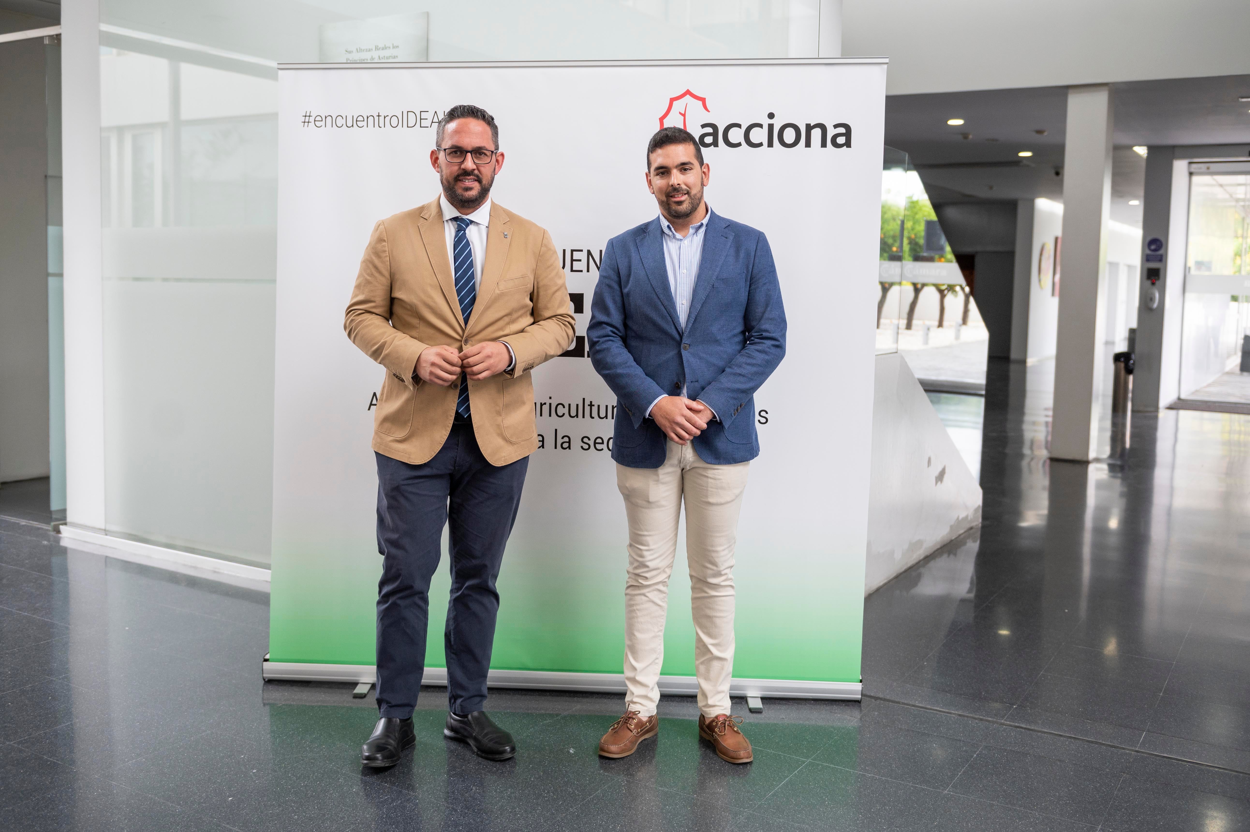 Las imágenes del encuentro de IDEAL y Acciona sobre el agua en la agricultura