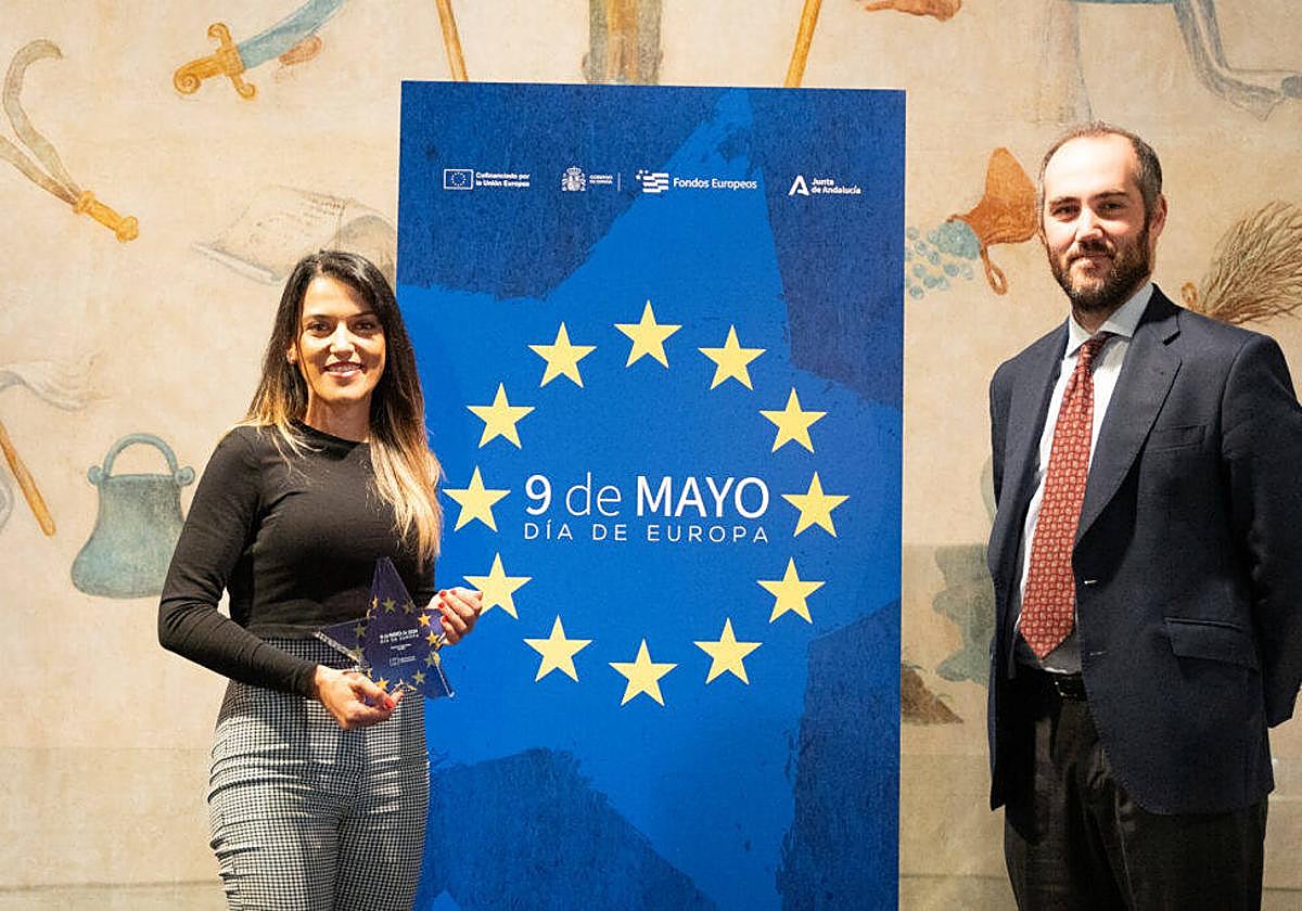 Una agricultora de Coprohníjar es reconocida por la Dirección General de Fondos Europeos