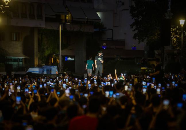 El final, otra noche en Granada.