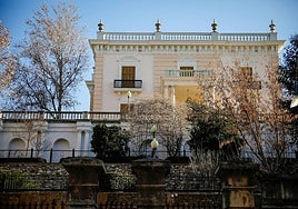 Fachada del Palacio de Quinta Alegre.