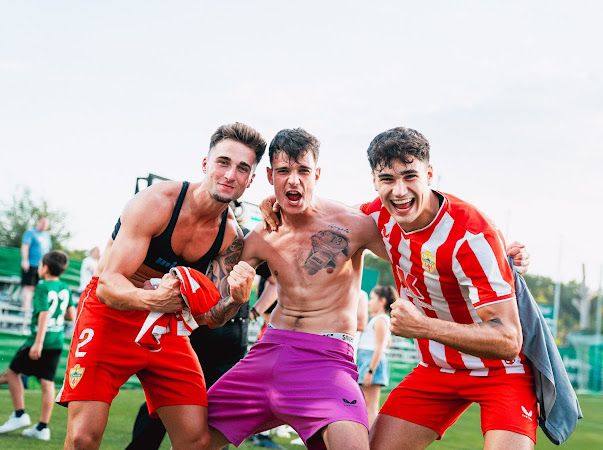 Las imágenes del ascenso del Almería B