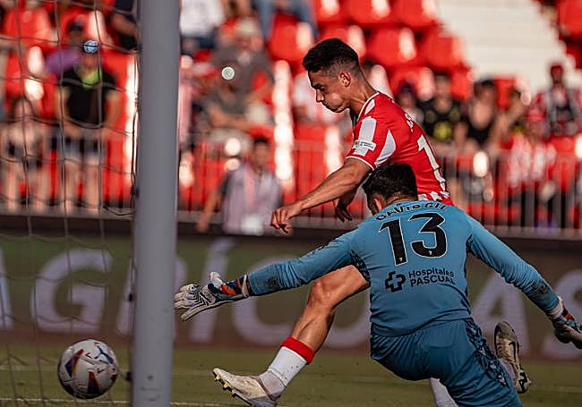Sergio Arribas, uno de los más valorados de la UD Almería.