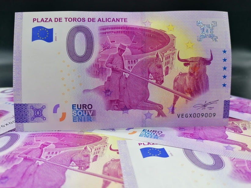 Así son los originales billetes de 0 euros de las provincias de España