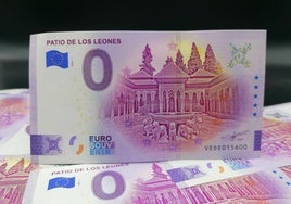 Así son los nuevos billetes de 0 euros con las maravillas de Andalucía.