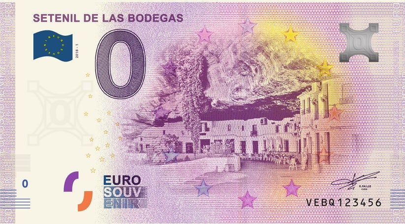 Así son los originales billetes de 0 euros de las provincias de España