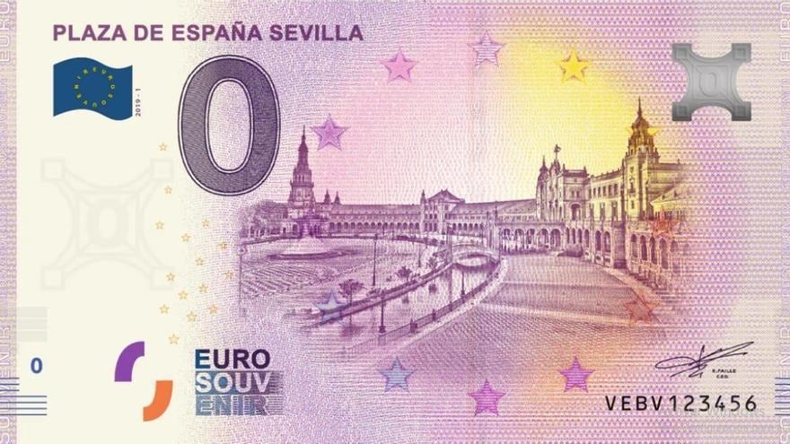 Así son los originales billetes de 0 euros de las provincias de España