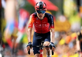 Carlos Rodríguez, en el pasado Tour de Francia.