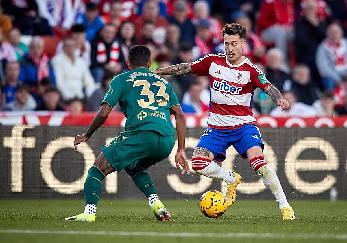 Ricard Sánchez, ante el Cádiz.