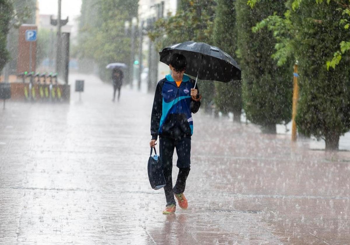 Se esperan tormentas en Granada.