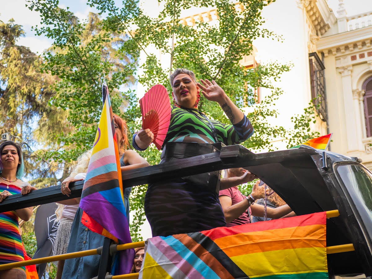 Las imágenes de las manifestaciones del Orgullo en Granada