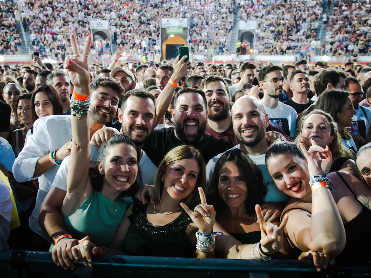 Las imágenes del concierto de Estopa en la Plaza de Toros