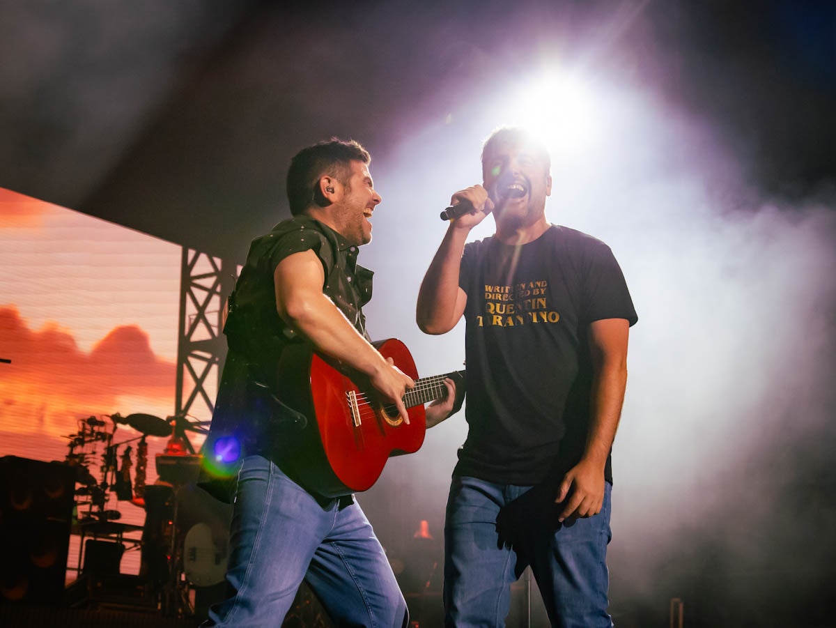 Las imágenes del concierto de Estopa en la Plaza de Toros