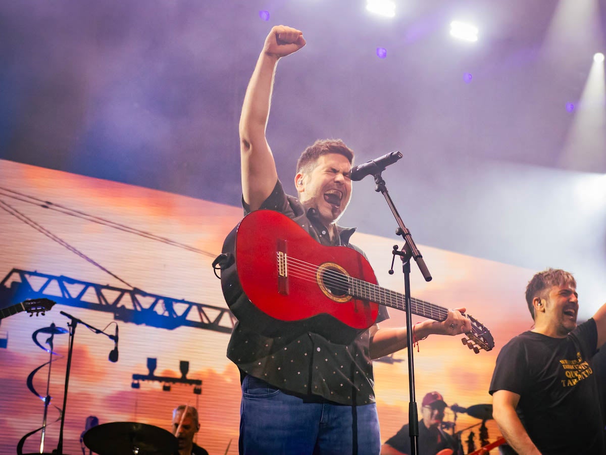 Las imágenes del concierto de Estopa en la Plaza de Toros