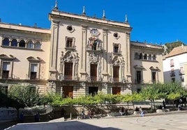 Edificio del Ayuntamiento de Jaén, en la plaza de Santa María.