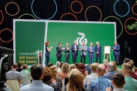 Momento de la celebración del centenario de la empresa