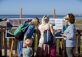 Presentación del proyecto del espigón de Playa Granada el pasado mes de febrero.