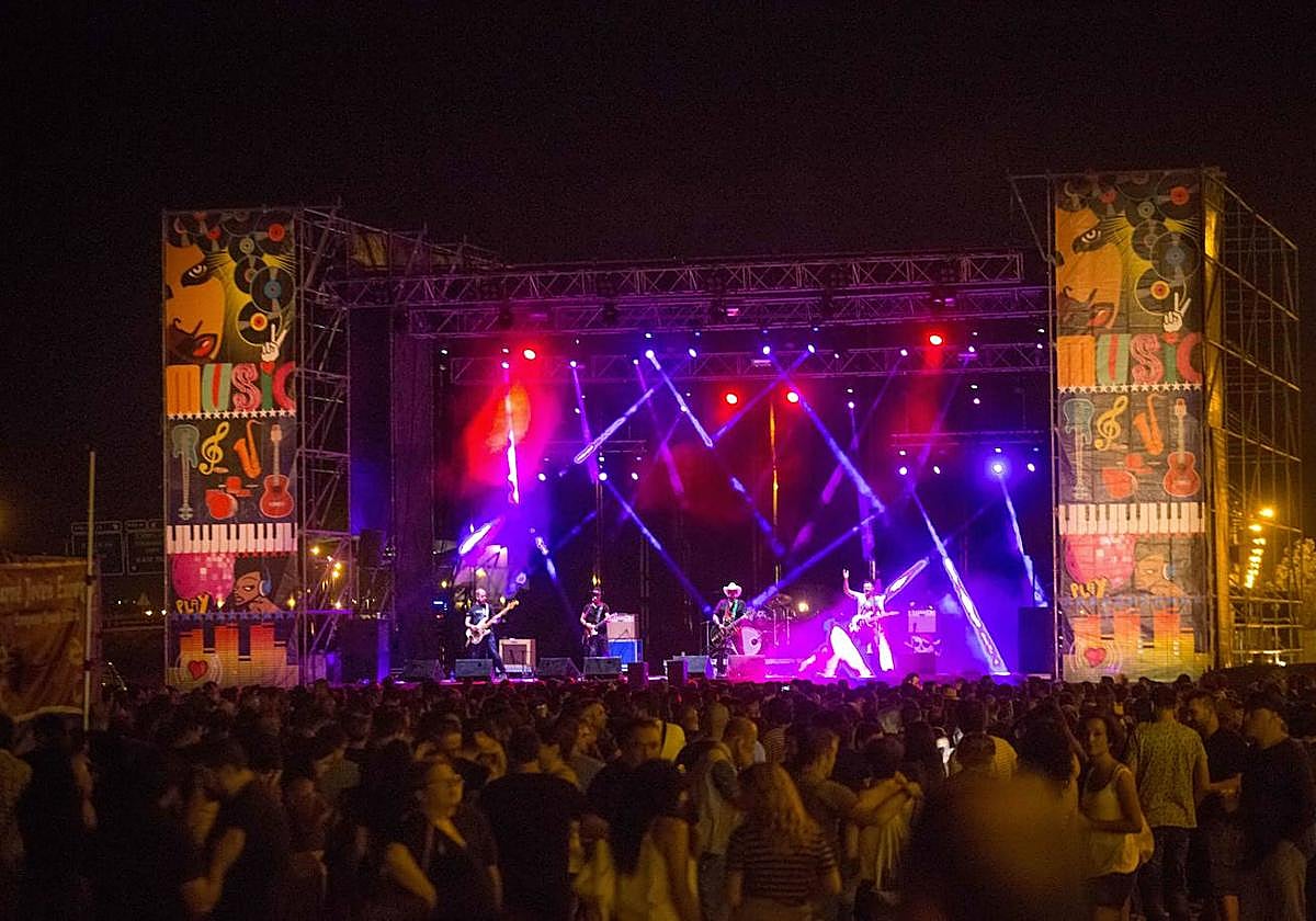 Una de las ediciones pasadas del Zaidín Rock.