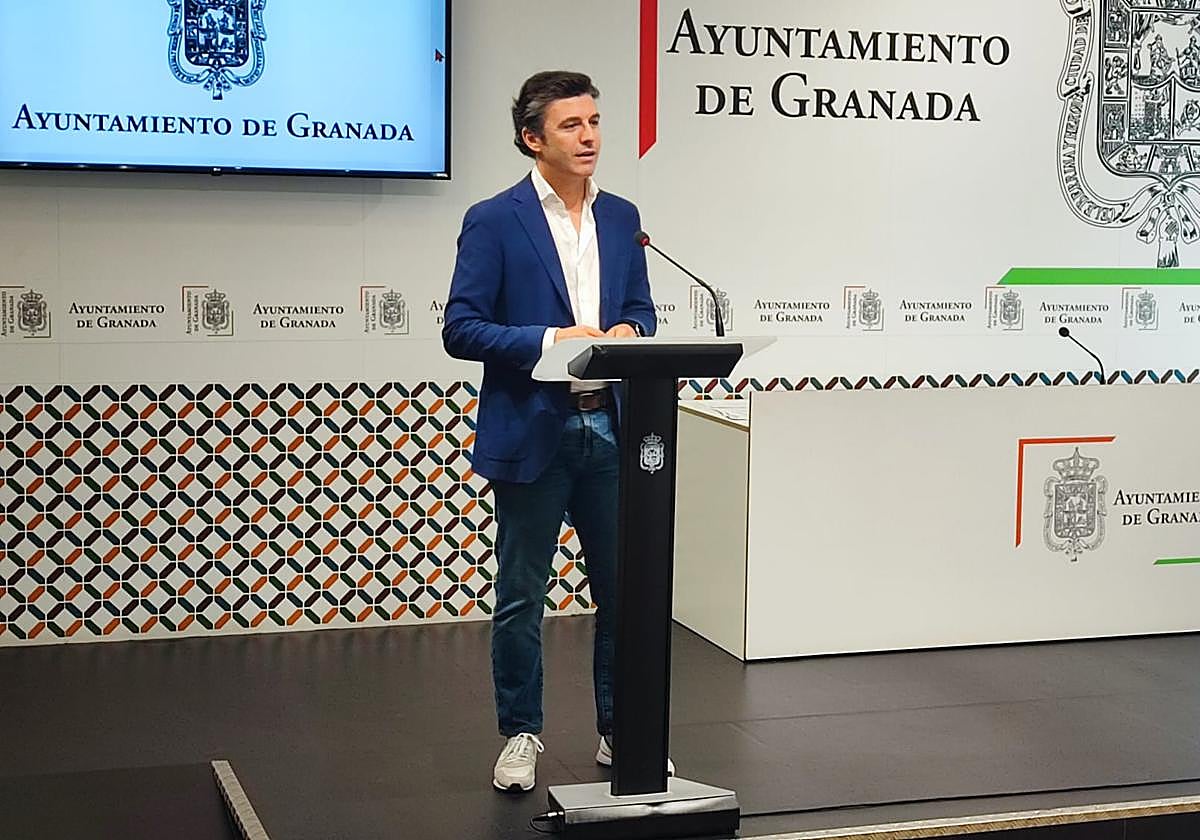 Jorge Saavedra, protavoz del gobierno local, este viernes