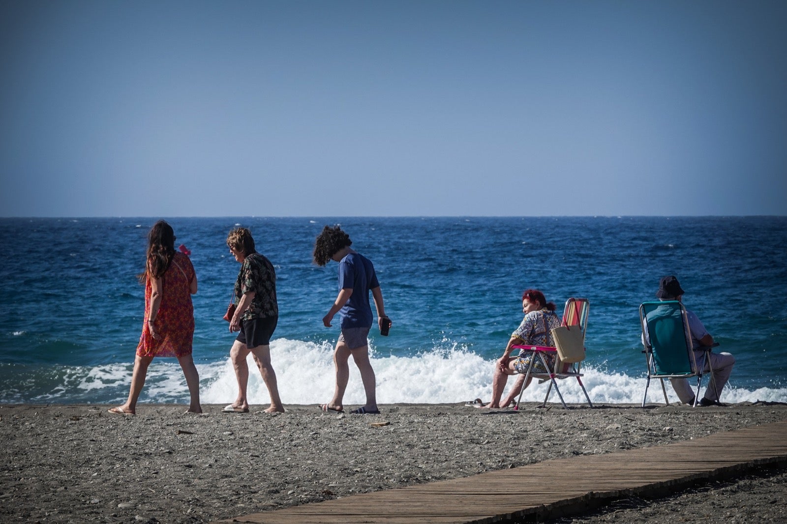 El ambiente en el primer fin de semana de julio en la Costa de Granada