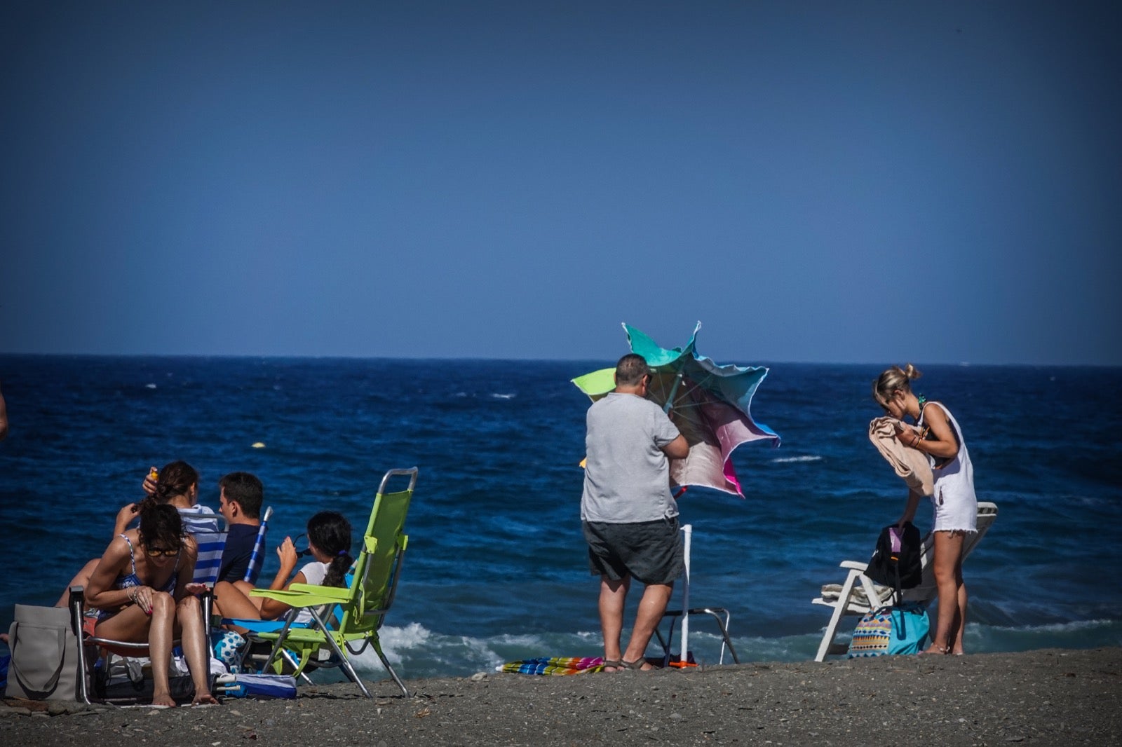 El ambiente en el primer fin de semana de julio en la Costa de Granada