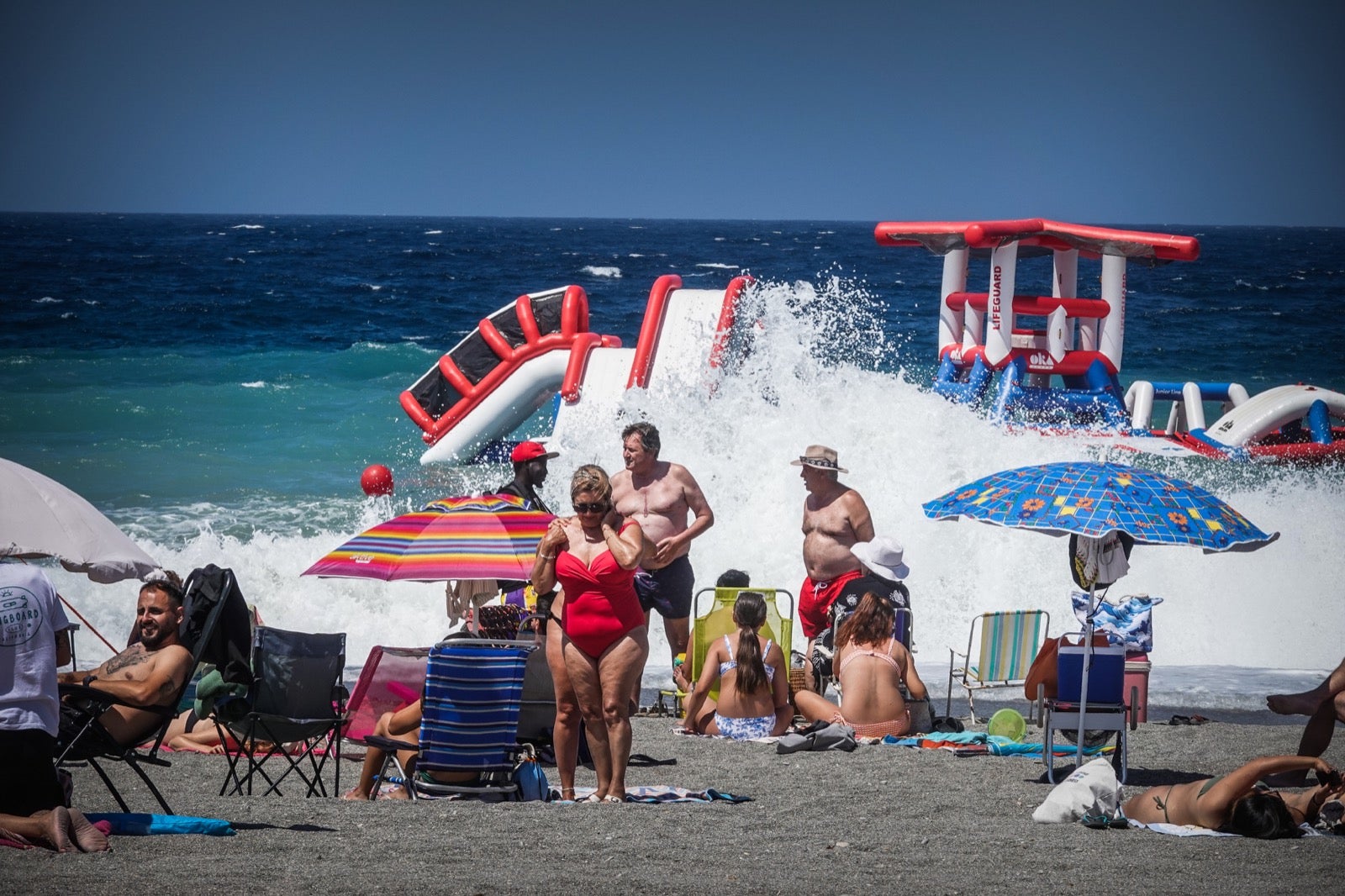 El ambiente en el primer fin de semana de julio en la Costa de Granada