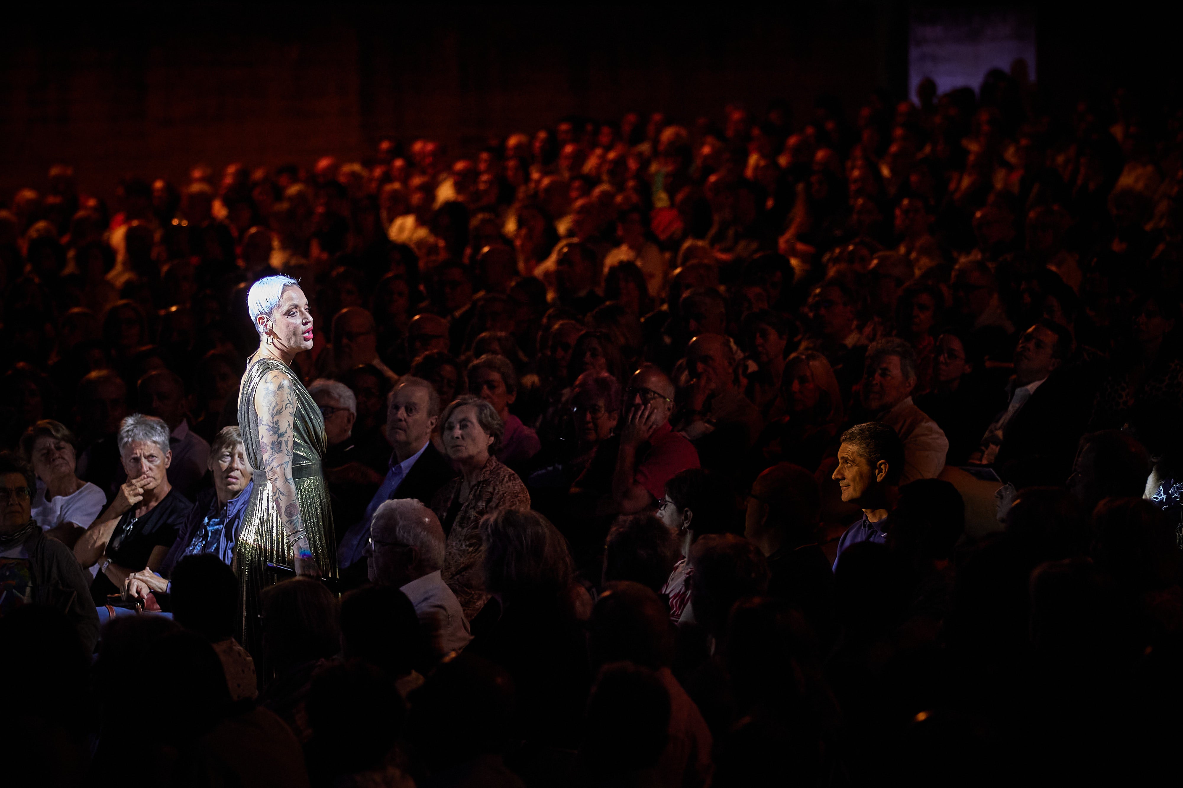 Mariza, durante su actuación.