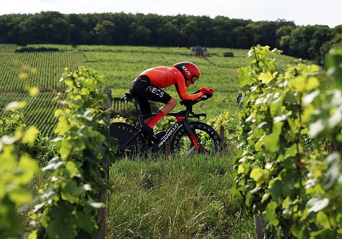 Carlos Rodríguez, durante el presente Tour.