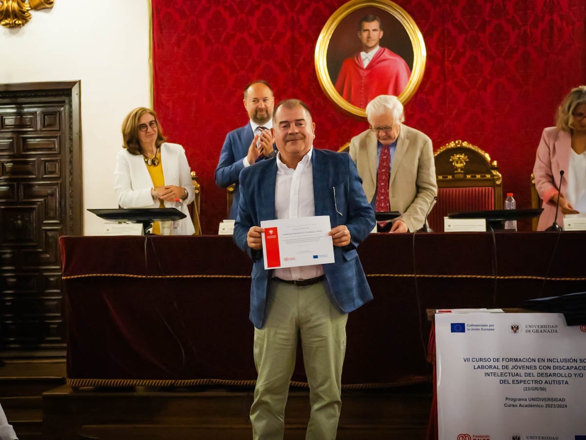 Así ha sido el acto de graduación de jóvenes con discapacidad en la UGR