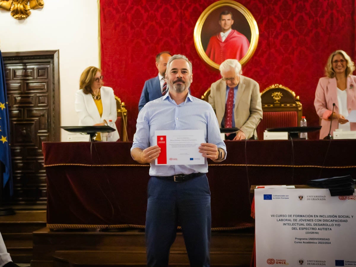 Así ha sido el acto de graduación de jóvenes con discapacidad en la UGR