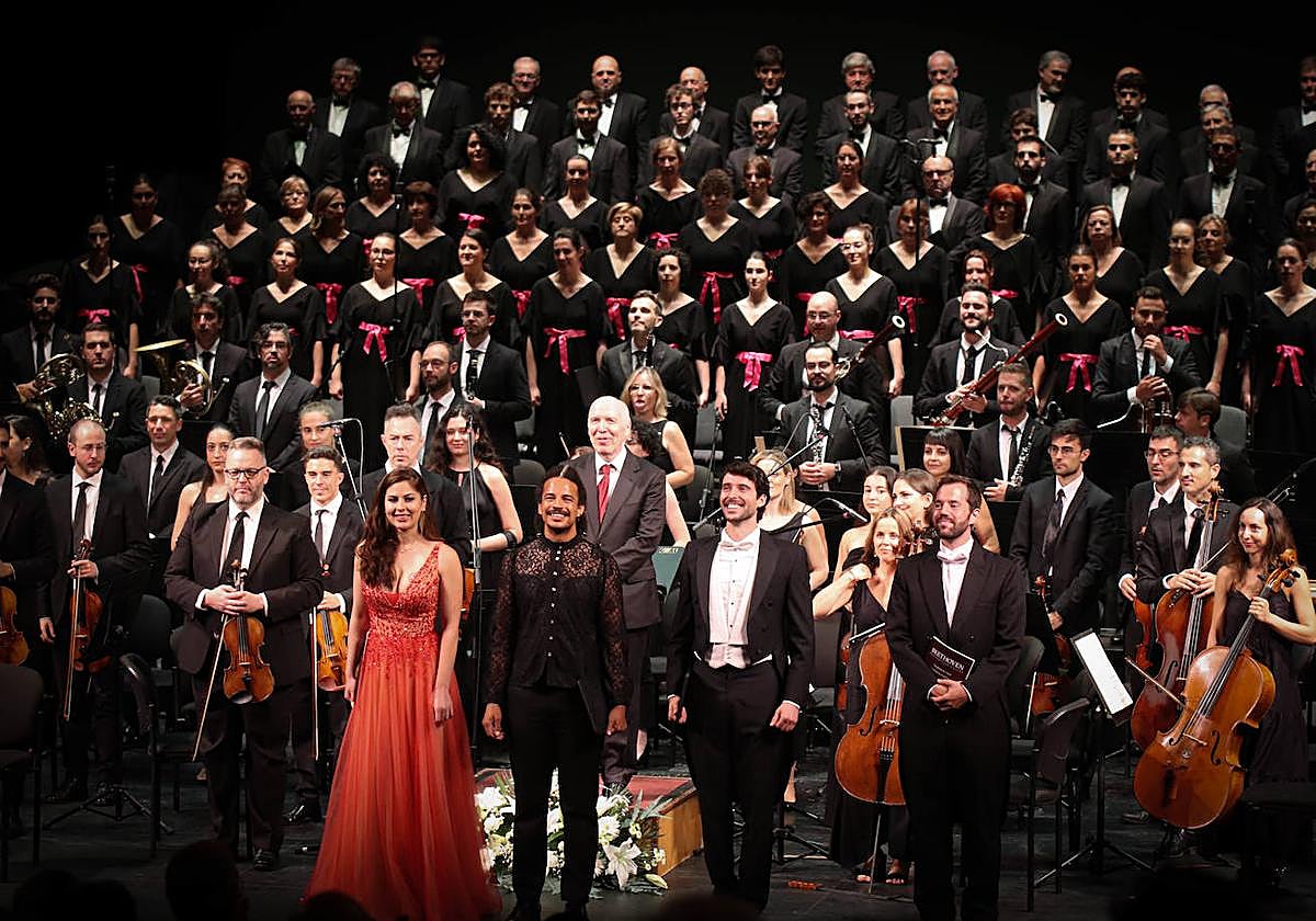 Una de las instantáneas del concierto.