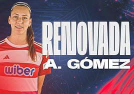 Andrea Gómez continuará en el Granada.
