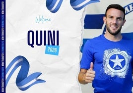 Quini firma por el Atromitos FC de Grecia.