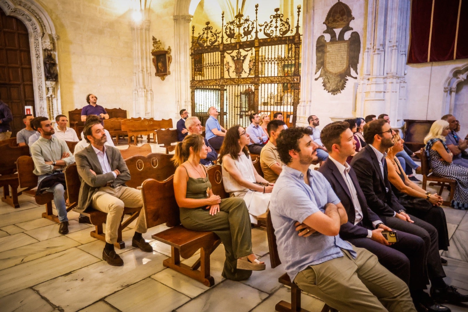 Una visita de Alhambra Venture a la Capilla Real y un cóctel para intercambiar ideas