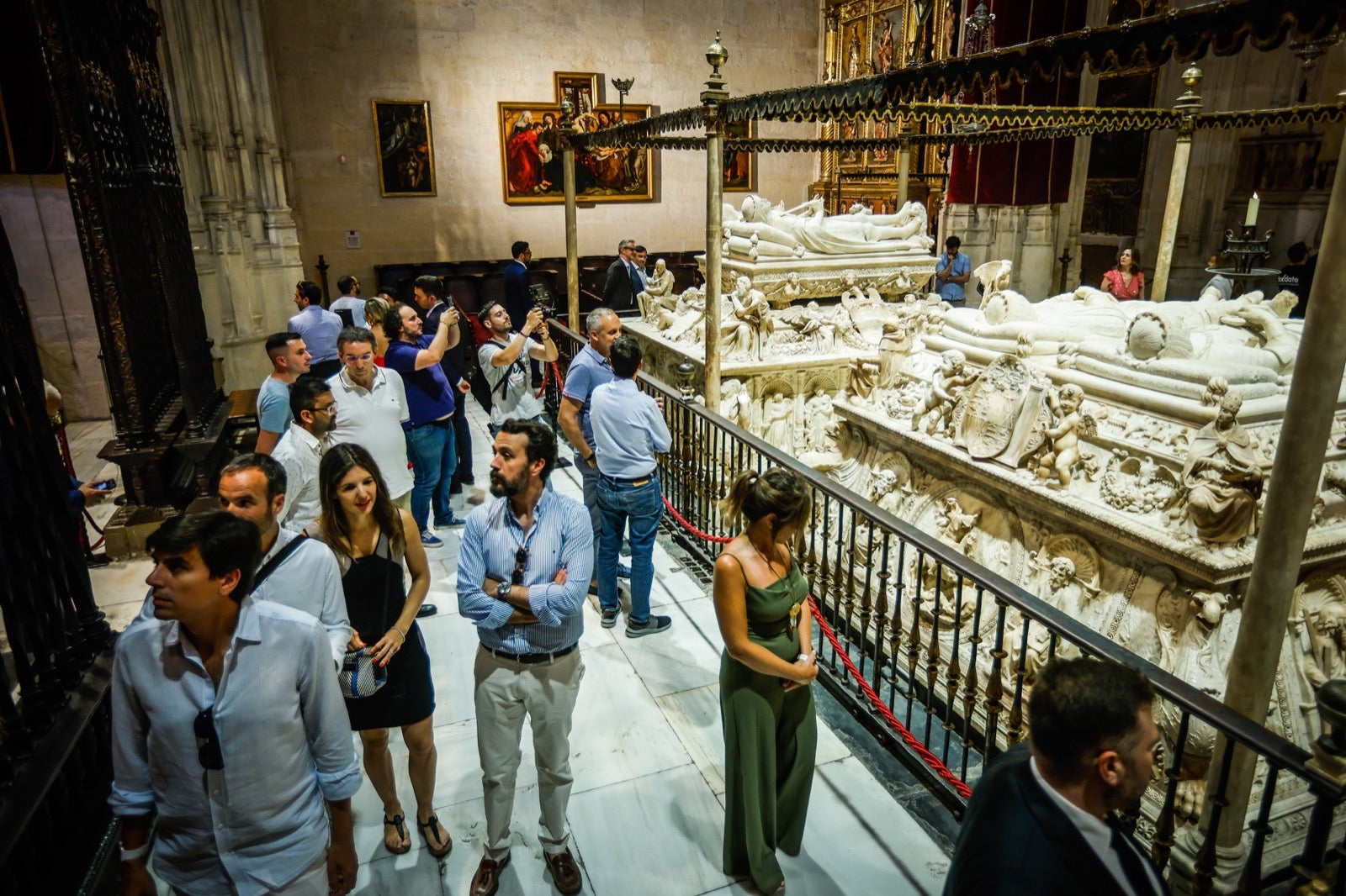 Una visita de Alhambra Venture a la Capilla Real y un cóctel para intercambiar ideas