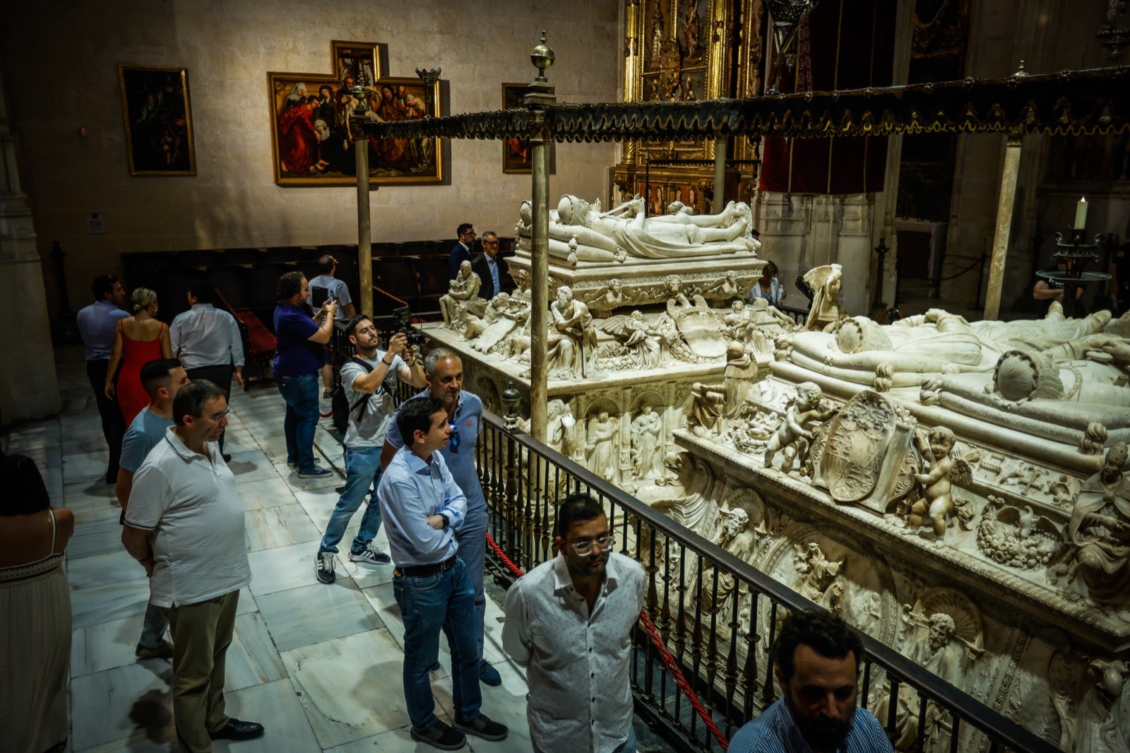 Una visita de Alhambra Venture a la Capilla Real y un cóctel para intercambiar ideas