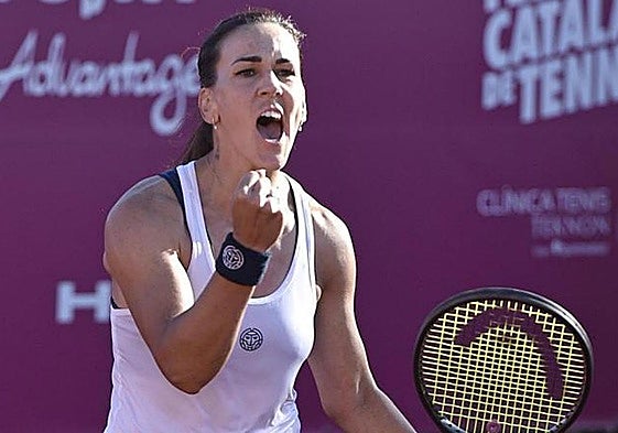 La tenista Nuria Párrizas, en una imagen de archivo.