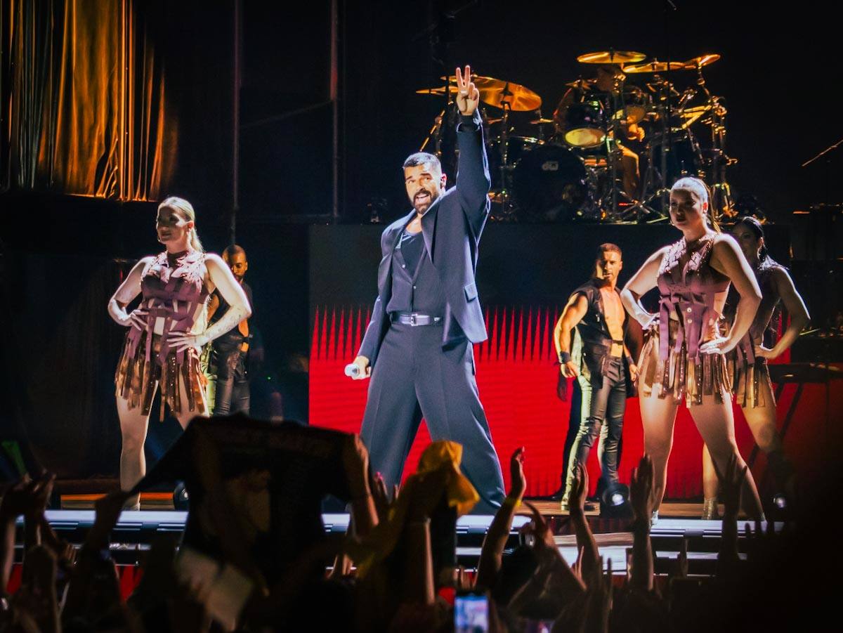 Las imágenes del gran concierto de Ricky Martin en Granada