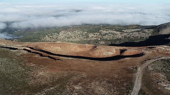 Imagen después - De cantera de falsa Ágata a oasis para los animales en la Sierra de Parapanda