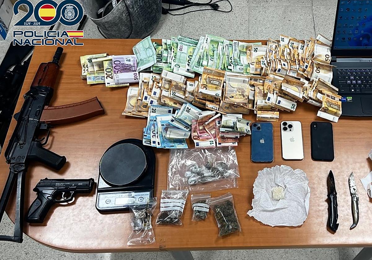 Material requisado en la operación 'Beauty'