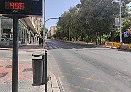 Imagen de archivo de una ola de calor